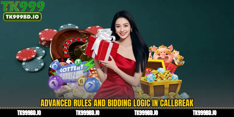 Advanced rules and bidding logic in Callbreak