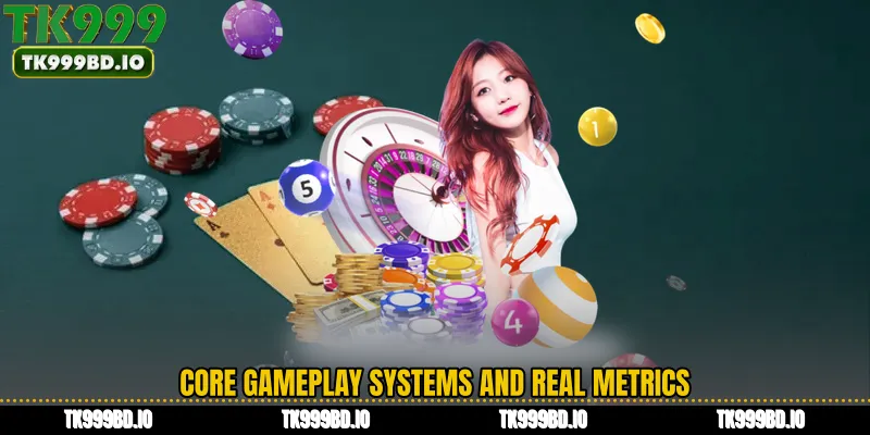 Core Gameplay Systems and Real Metrics