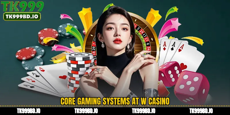 Core Gaming Systems at W Casino