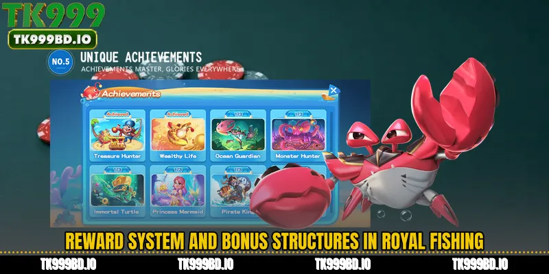 Reward System and Bonus Structures in Royal Fishing